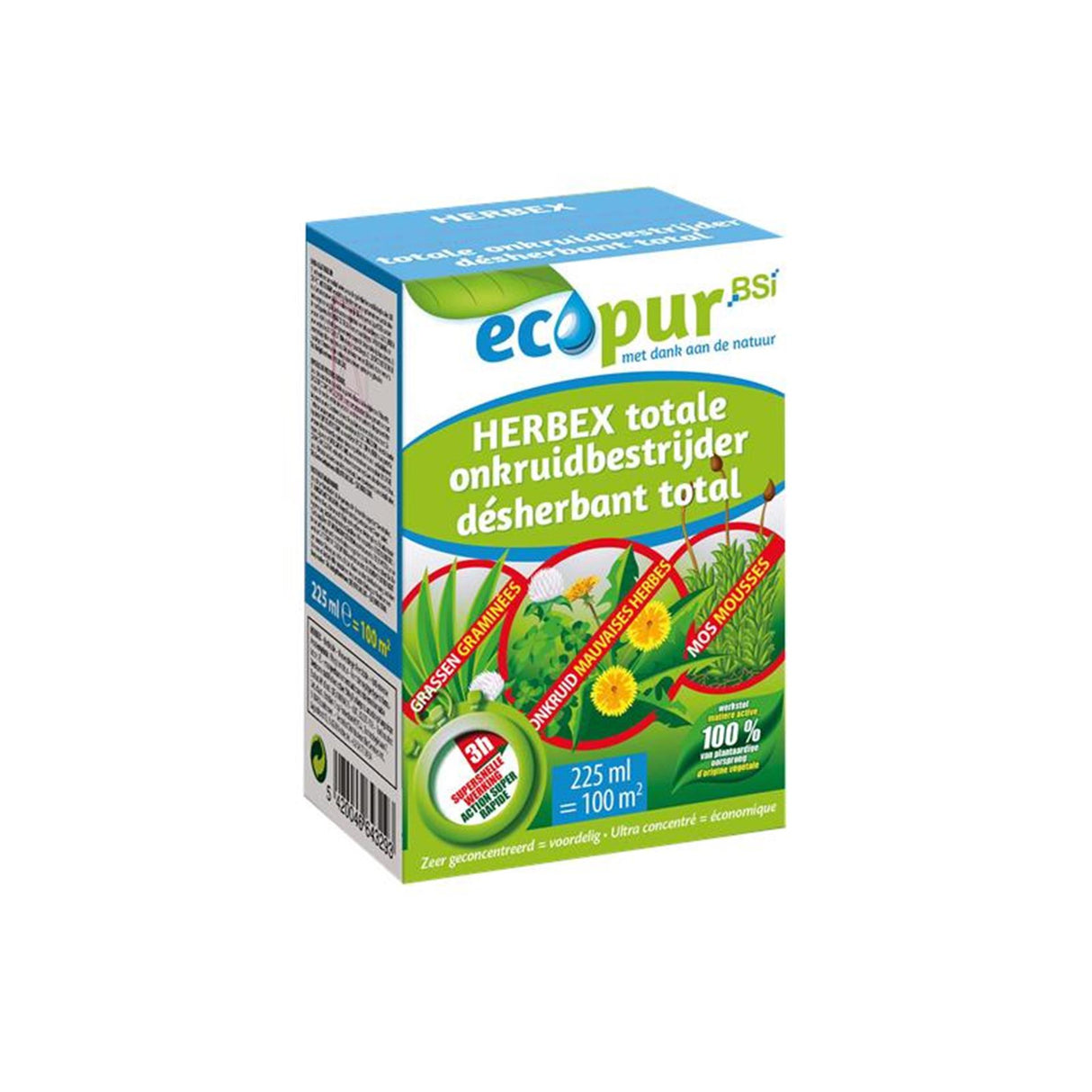 Bsi herbex totale onkruidbestrijder 225ml