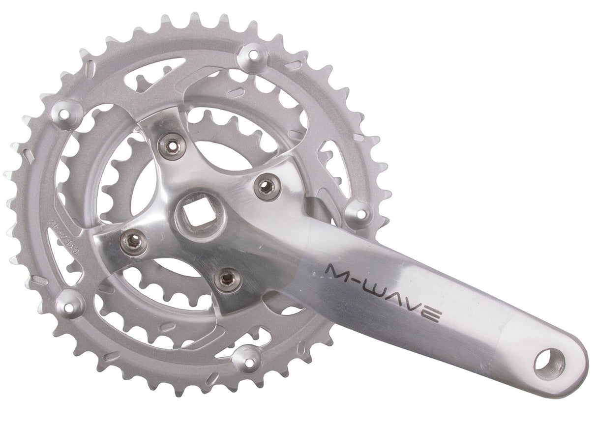 Crankset M M-Wave 22 32 42T 170 mm 7-8 prędkość srebra