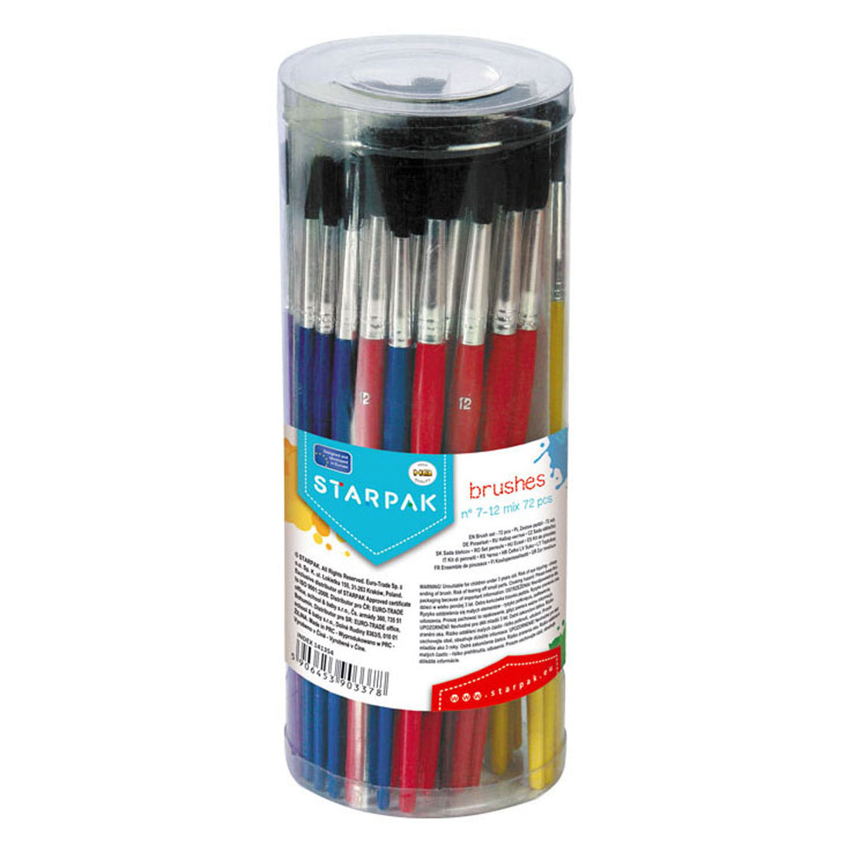 Brush set, 72st.