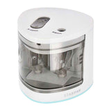 Dupla elektromos ceruzahegyező, fehér