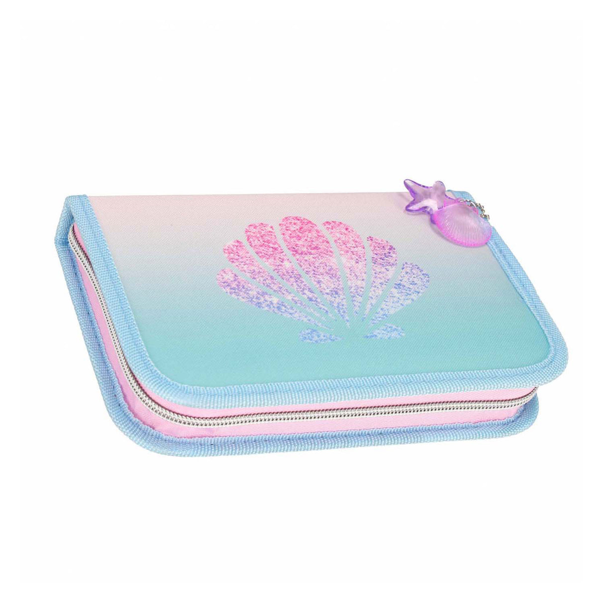 Etui met accessoires schelp, 25dlg.