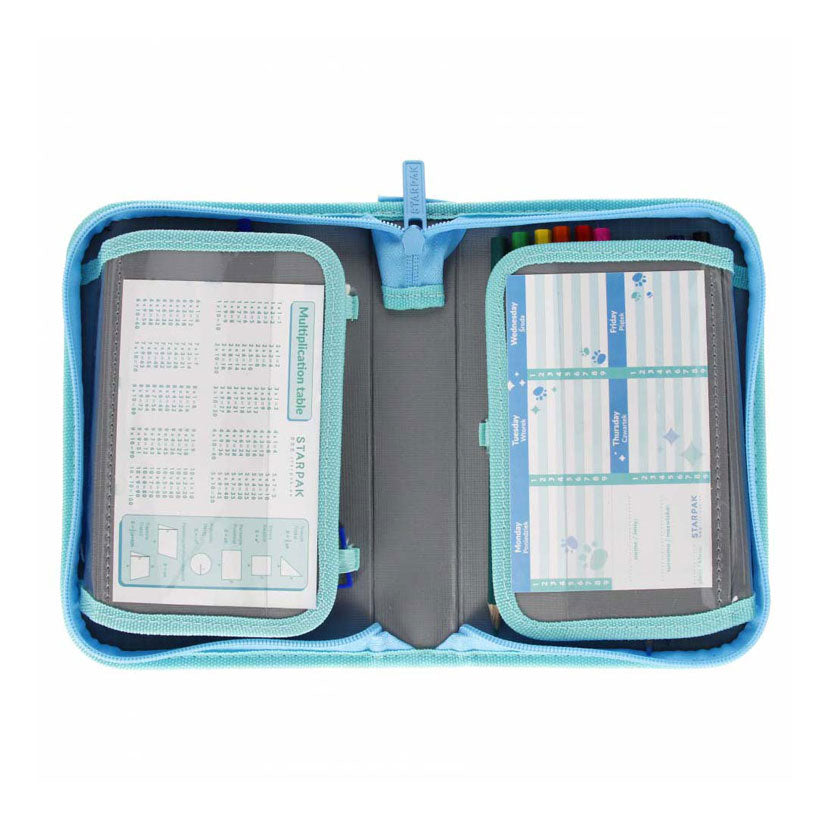 Etui met accessoires kat, 25dlg.
