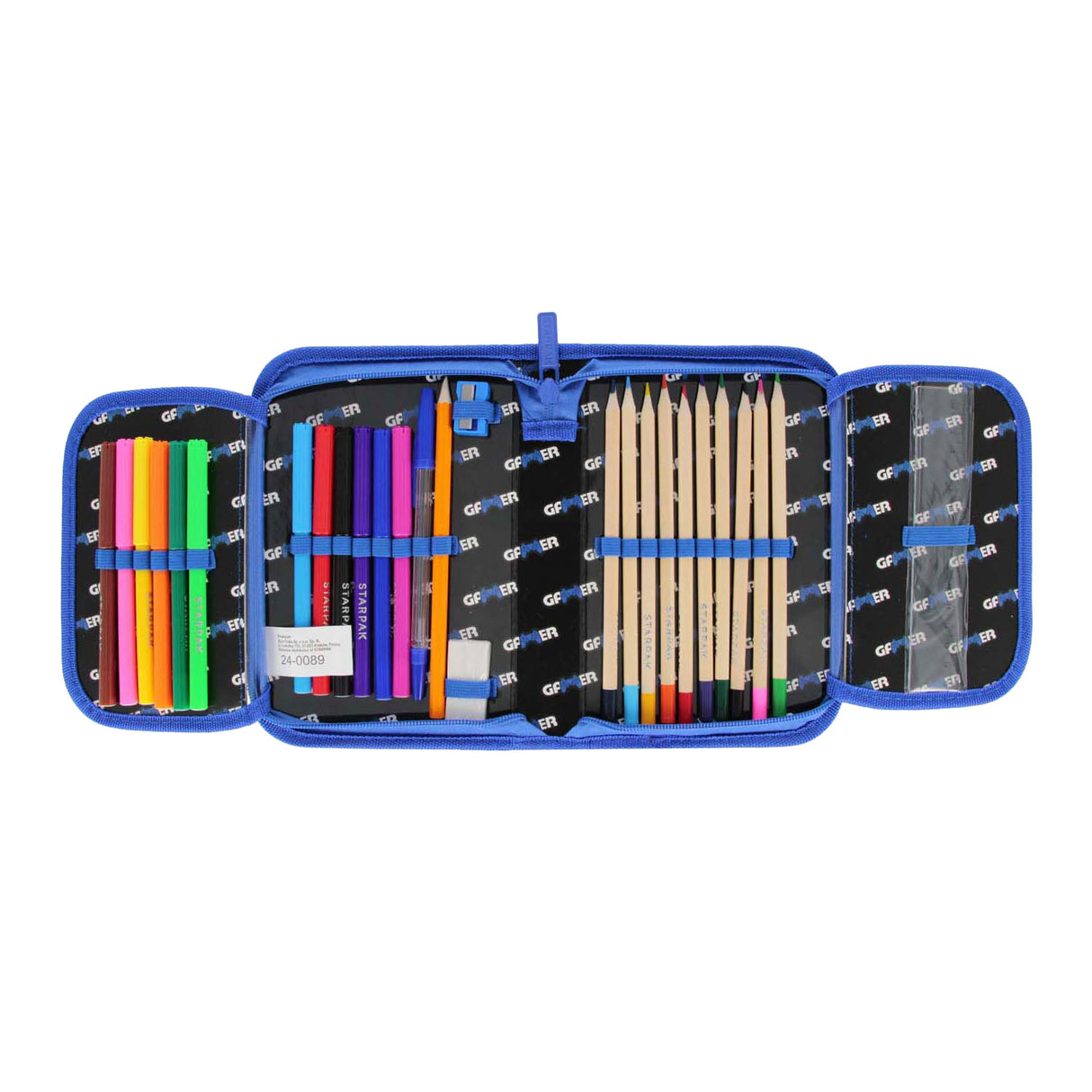 Gevuld etui gamer, 25dlg.