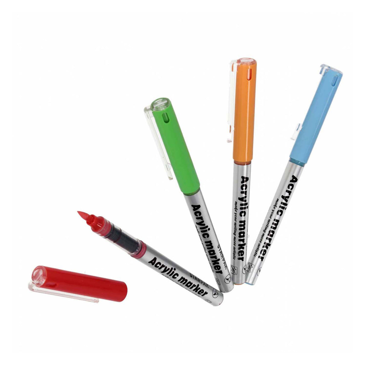 Acrylic markers, 4 pcs.