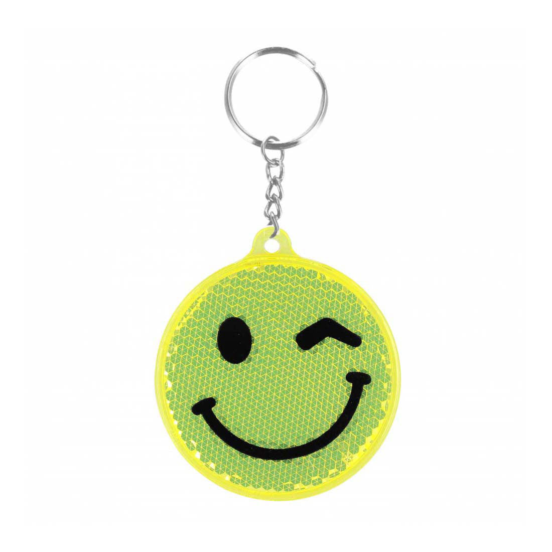 Reflecterende sleutelhanger emoticon, 12st.