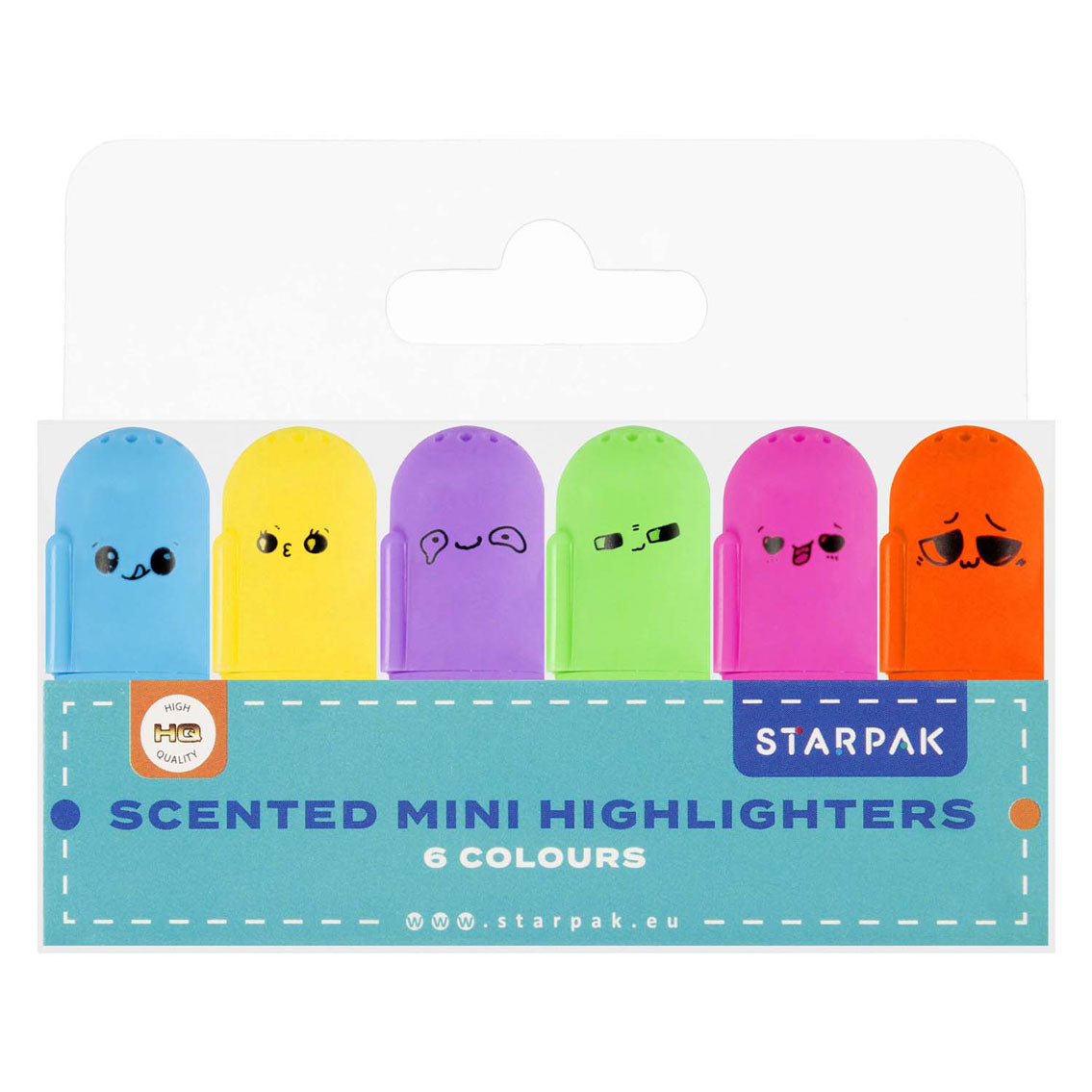 Mini geurmarkeerstift, 6st.