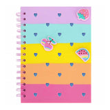 Silicone notebook a5 fruit