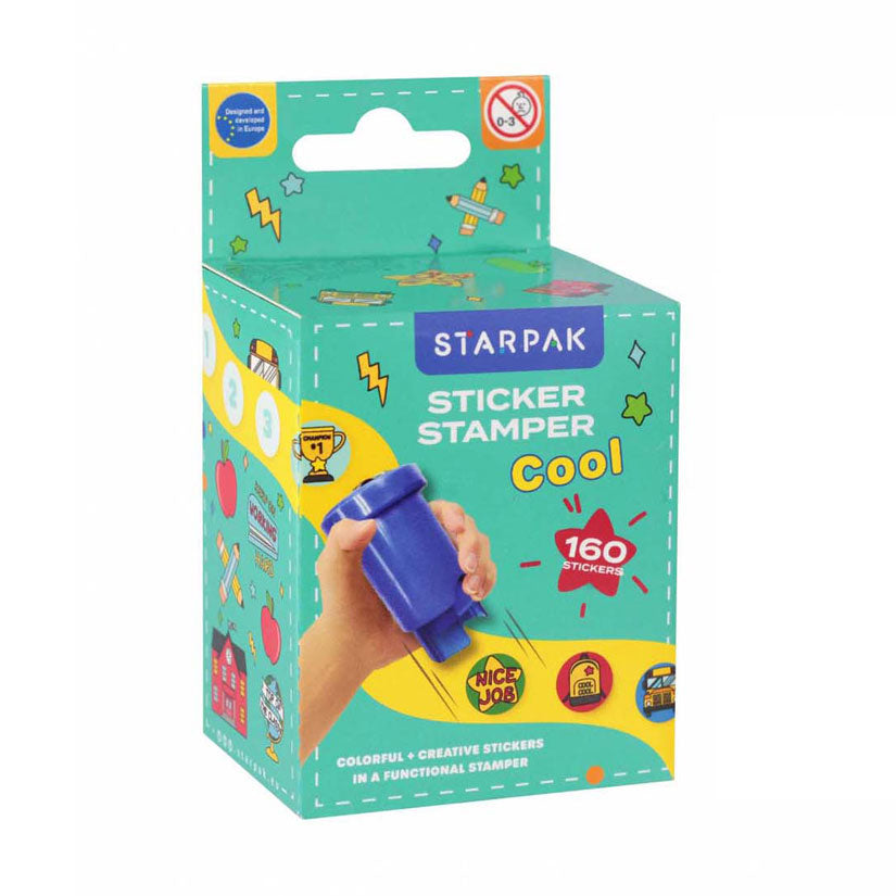 Sticker stempel cool, 160st.