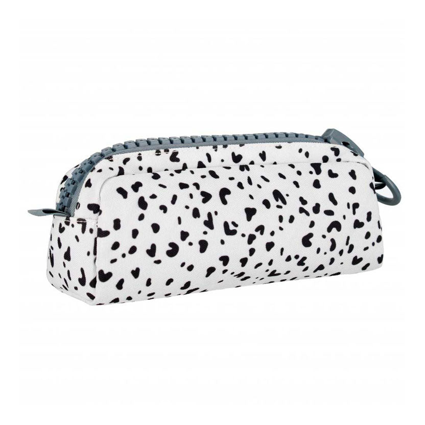 Etui met zwarte stippen