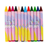 Wax Crayon Eenhoorn, 12 Stéck.