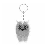 Reflectie sleutelhanger uil, 12st.