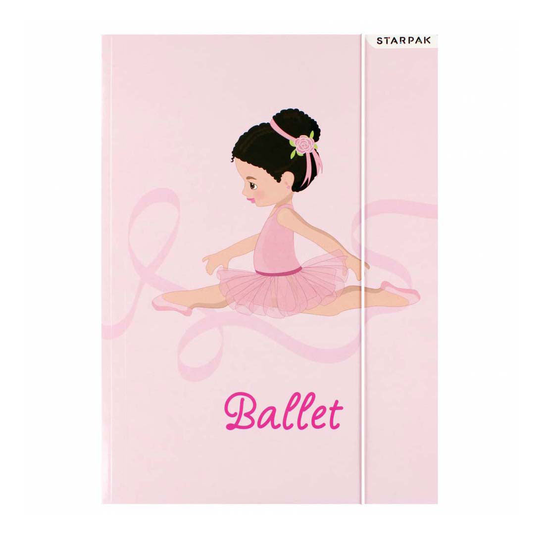 Map met elastiek a4 ballet