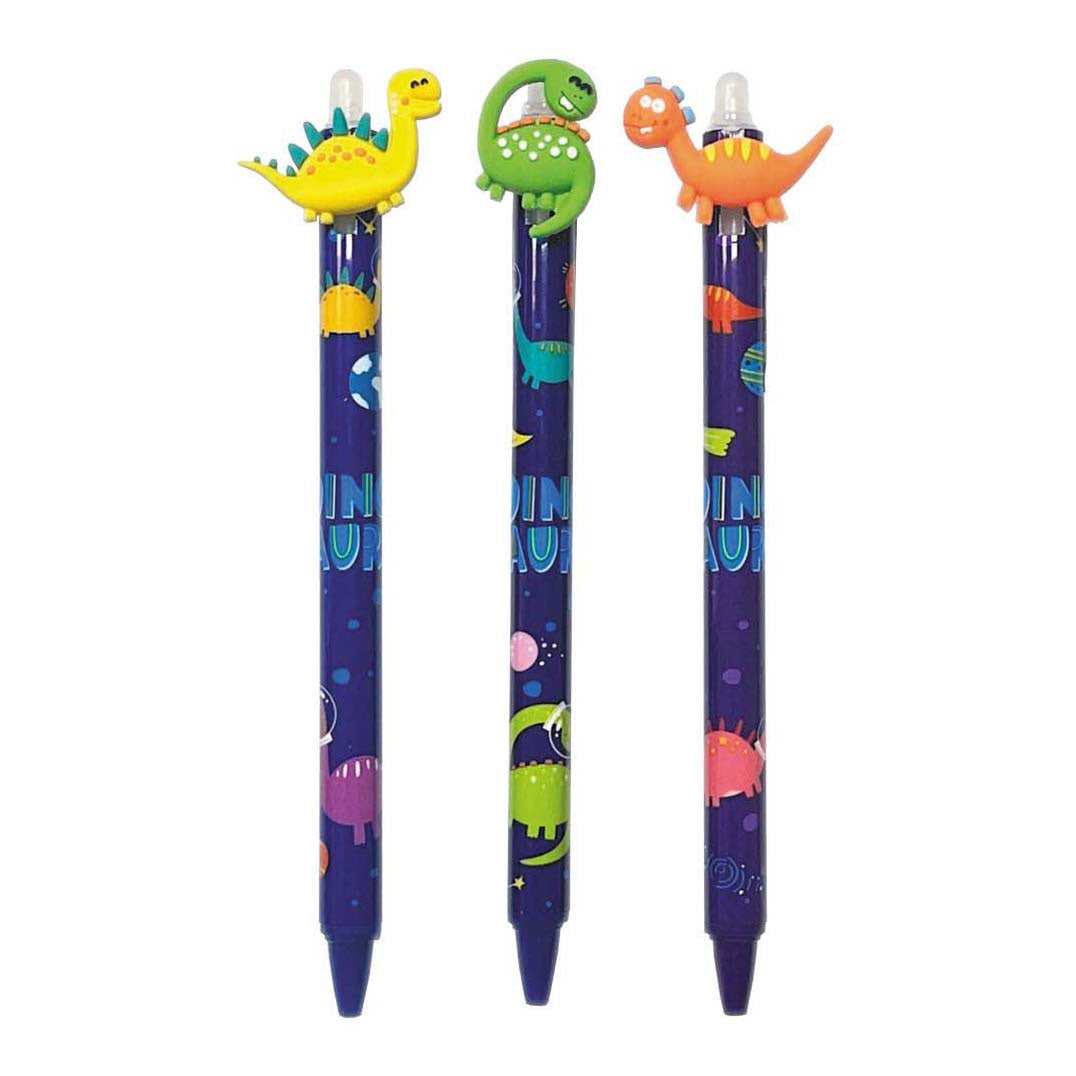 Erasable gel pen dinosaur
