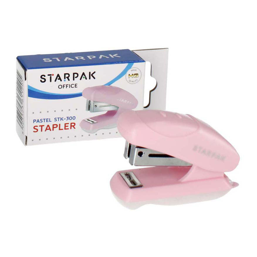 Mini nietmachine stk-300 roze
