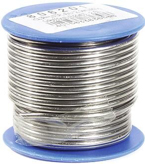 Wks solder tin solder wire 1 mm d,100g 6 on coil