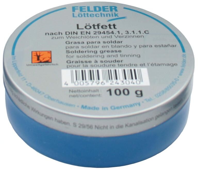Wks zachte soldeervet f-sw 21 loetfett 100 g dose