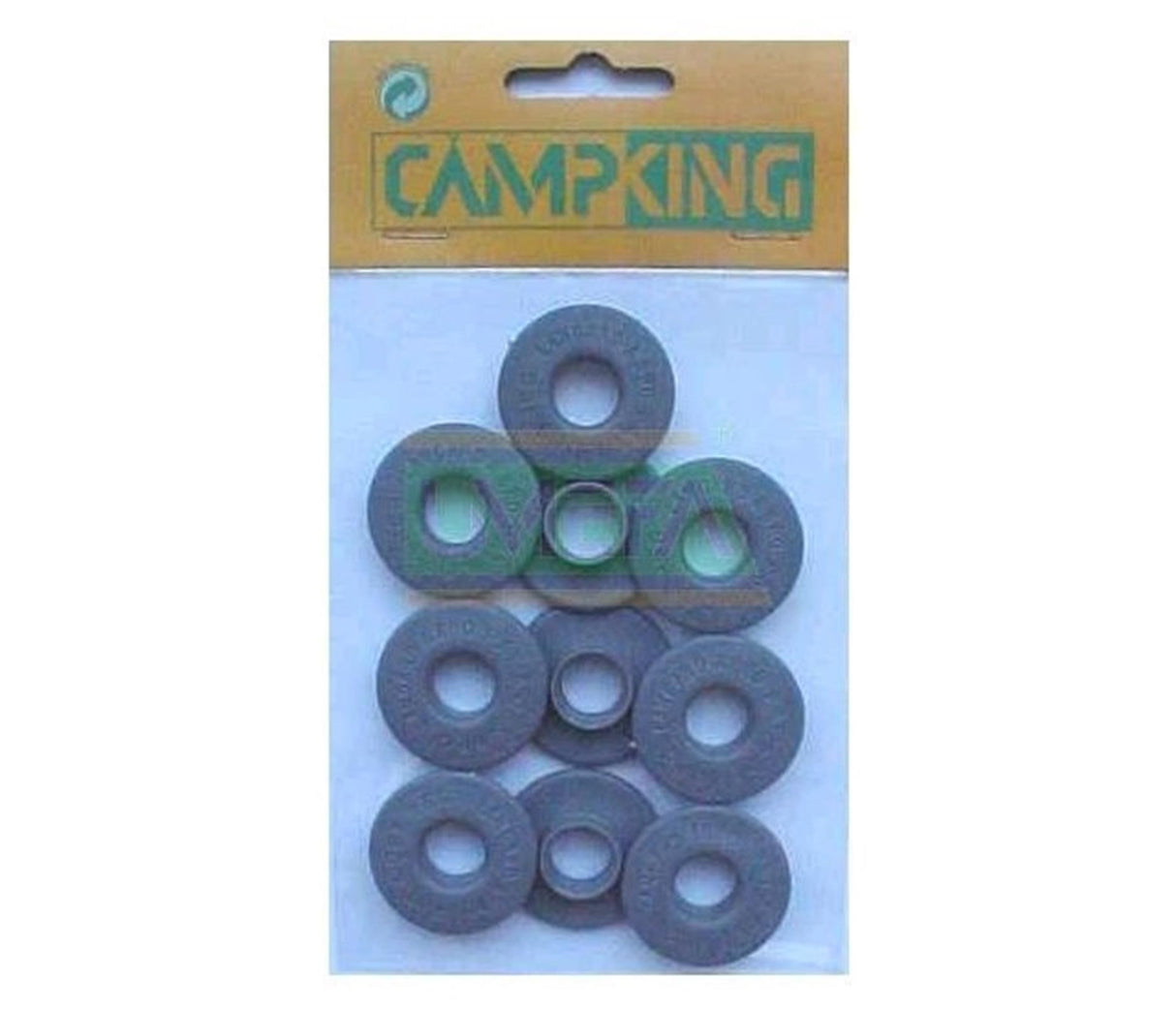 Campking umefa zeilkous plastic grijs 10st
