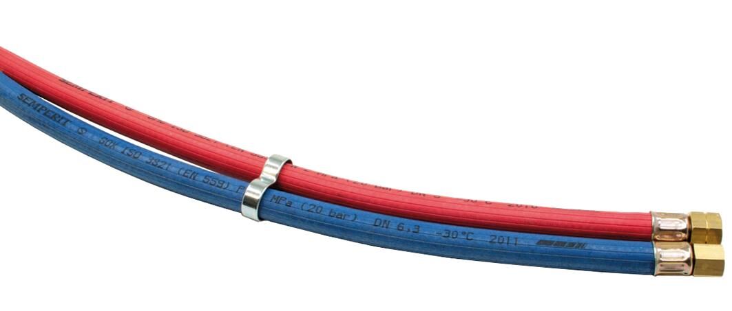 Wks autogenous hoses twin hose wheels a 5 mtr.