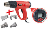 Ks tools ks-tools heteluchtpistool set hot air blower set lcd ks-tools, 5-piece, digita