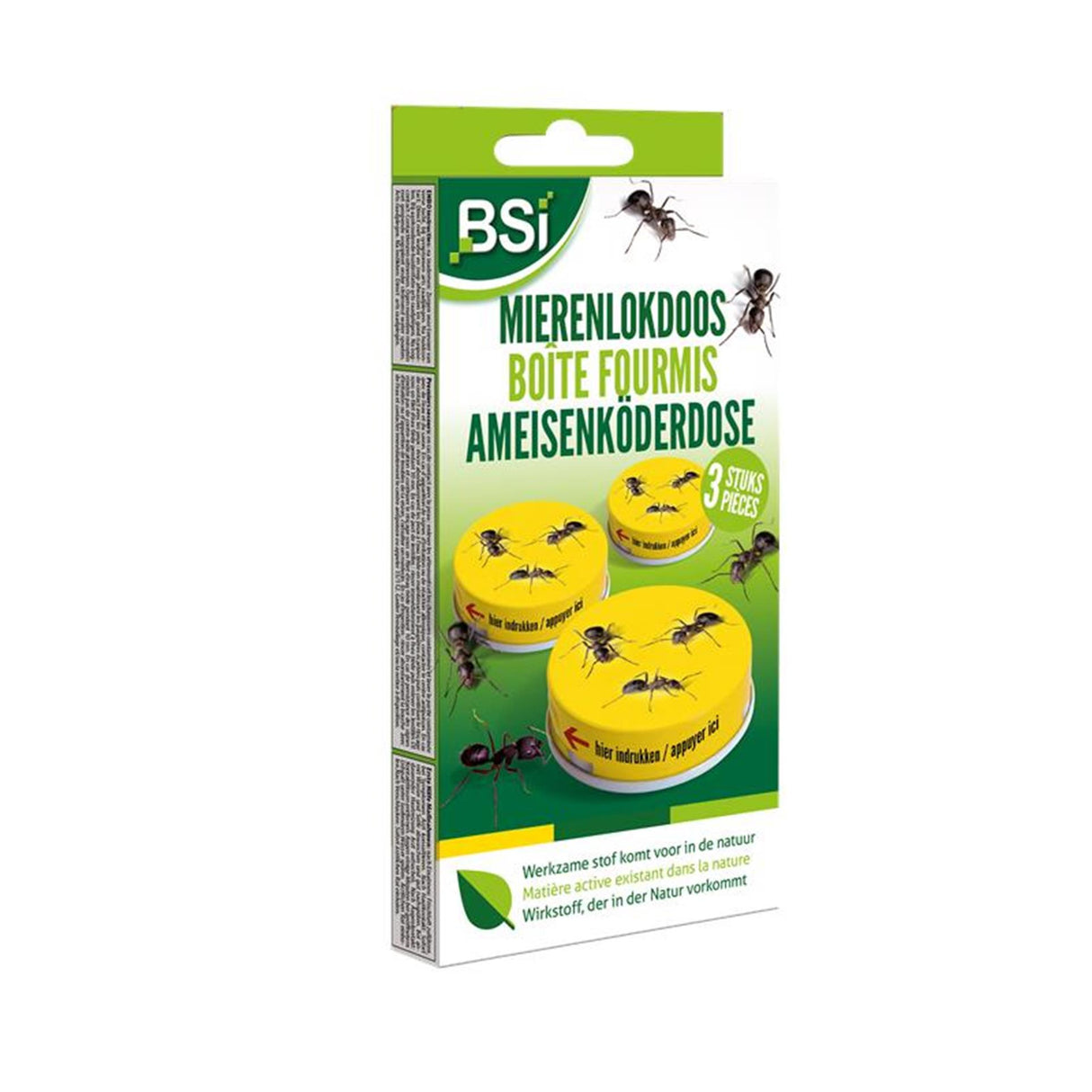 Bsi mierenlokdoos set a 3 stuks