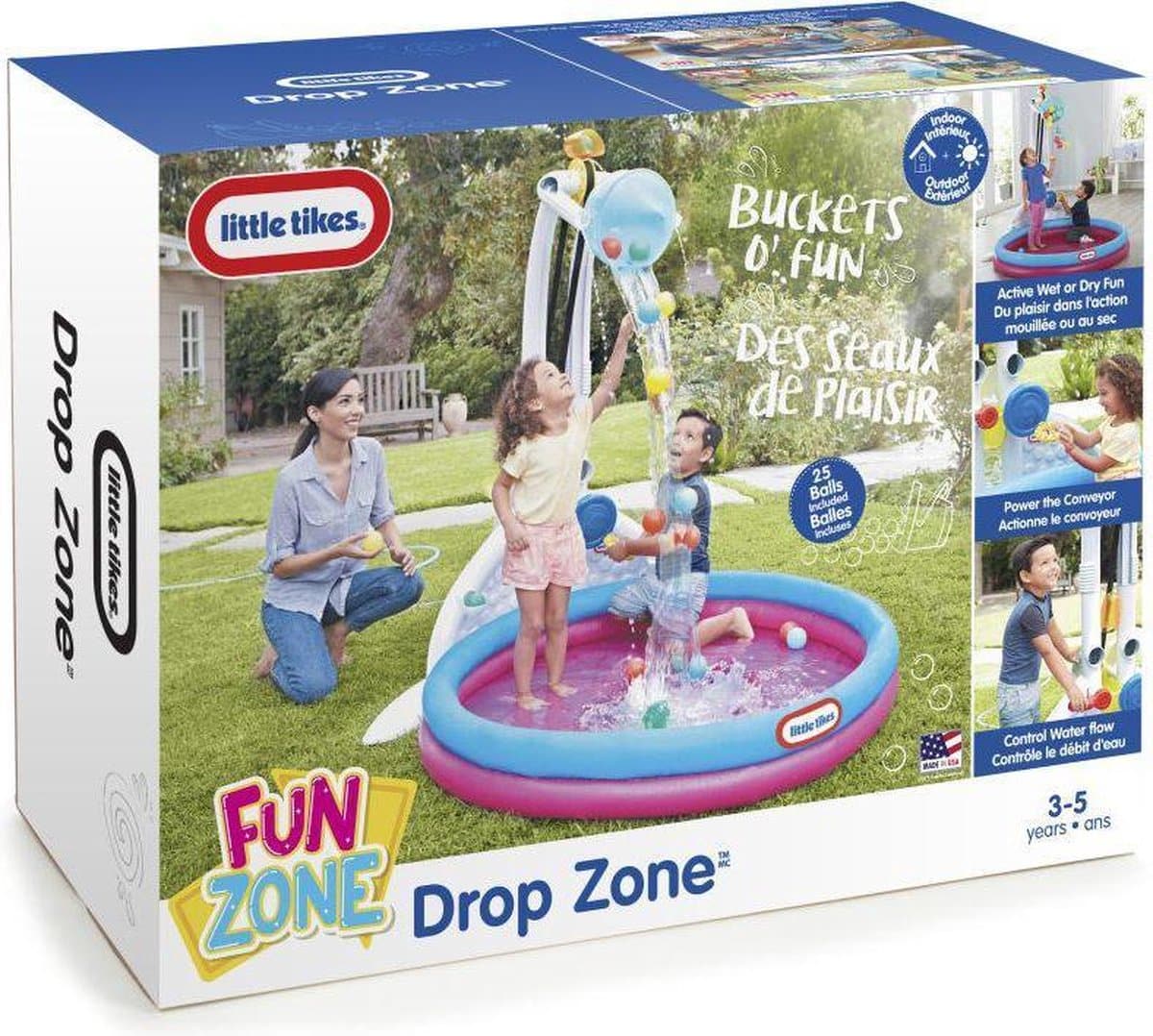 Mattel Little Tikes Drop Zone Playset with Pool