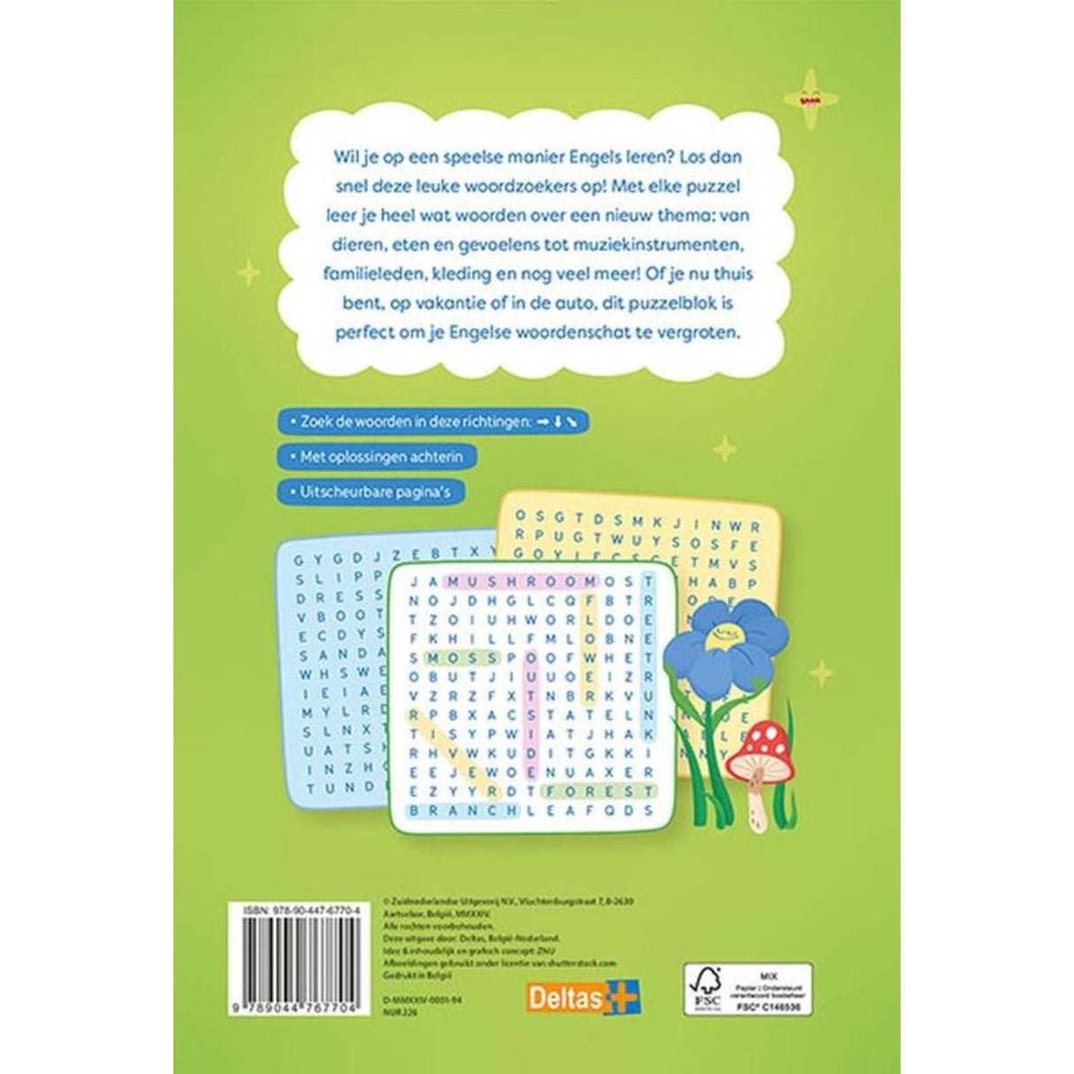 Deltas woordzoekers - ik leer engels!