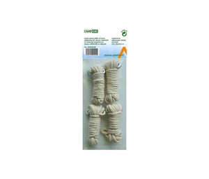 Camping umefa guy line bomull 3 mmx4 mtr 4 st