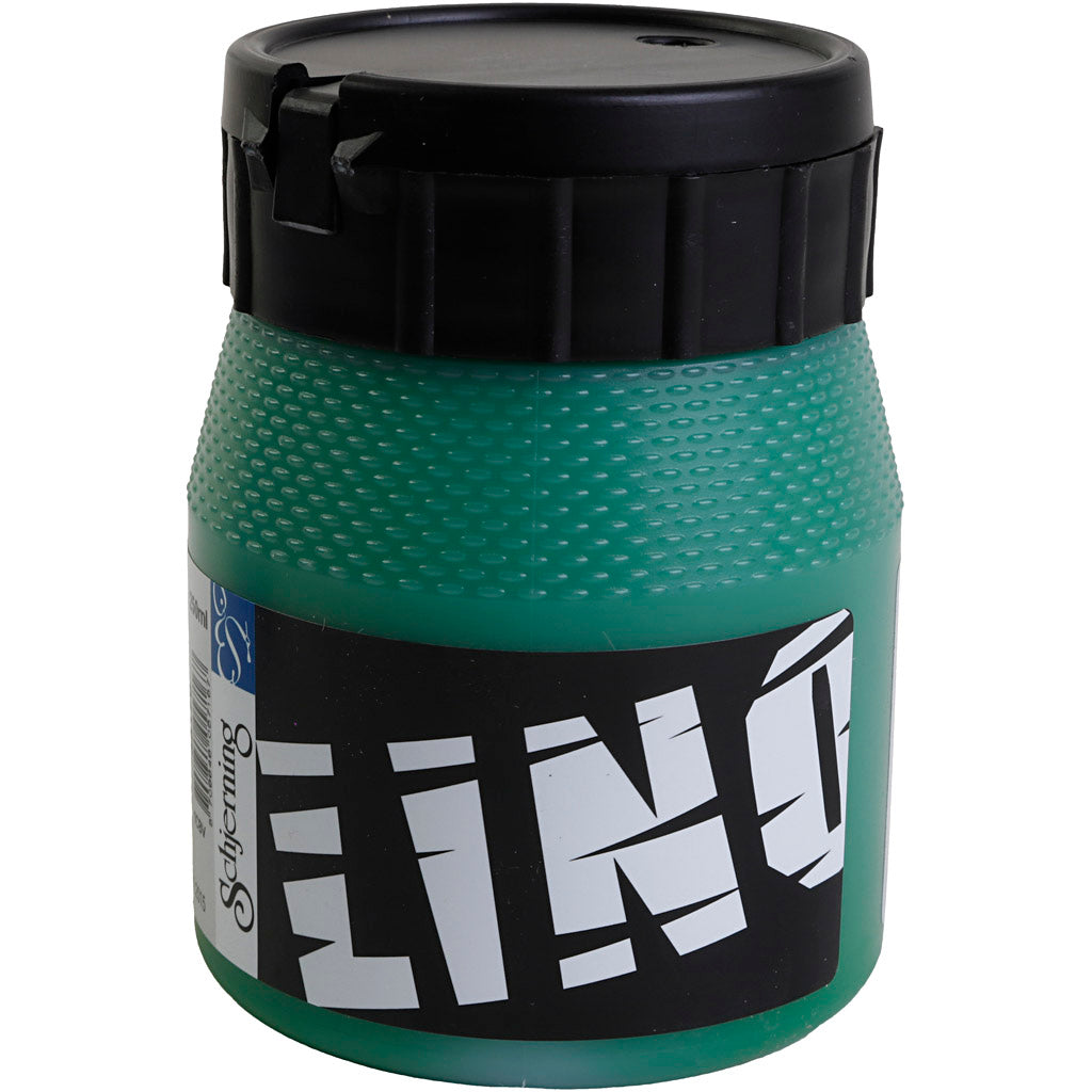 Creativ Company Linoleum Paint - Green, 250ml