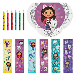 Undercover Gabby's Dollhouse Creative Coloring Set in a Case