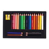 Bruynzeel Kids Short Thick Colored Pencils, 20 pcs.