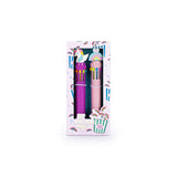 Dream pop set of 2 multicolor pens unicorn