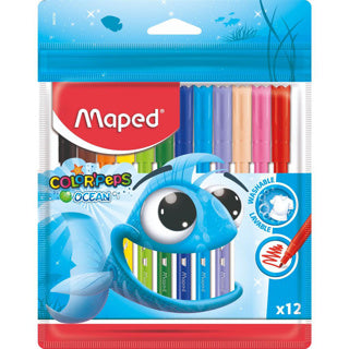 Maped viltstiften ocean 12 stuks