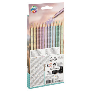 Colored pencils pastel horse collection 12 pieces