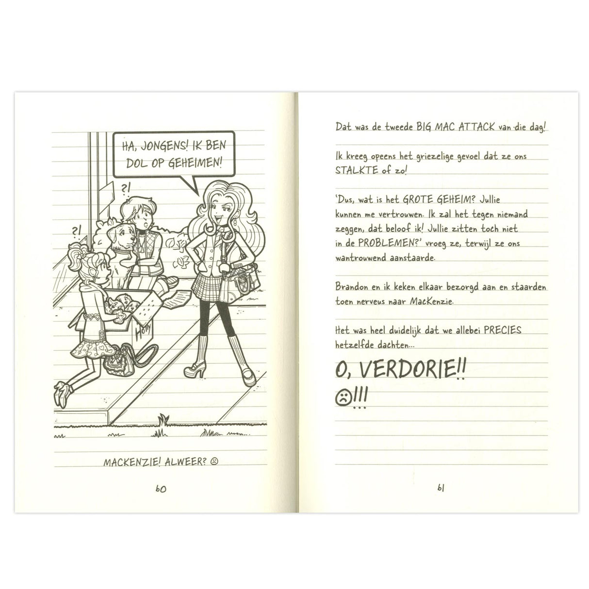 Centraal boekhuis dagboek van een muts - puppy love