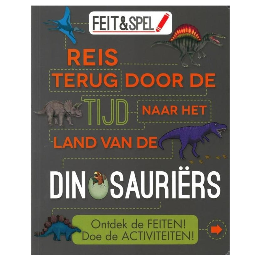 Dinosaur Fact Game - Facts and Activity Book