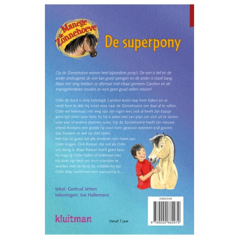 Publisher Kluitman Manege De Zonnehoeve - De Superpony
