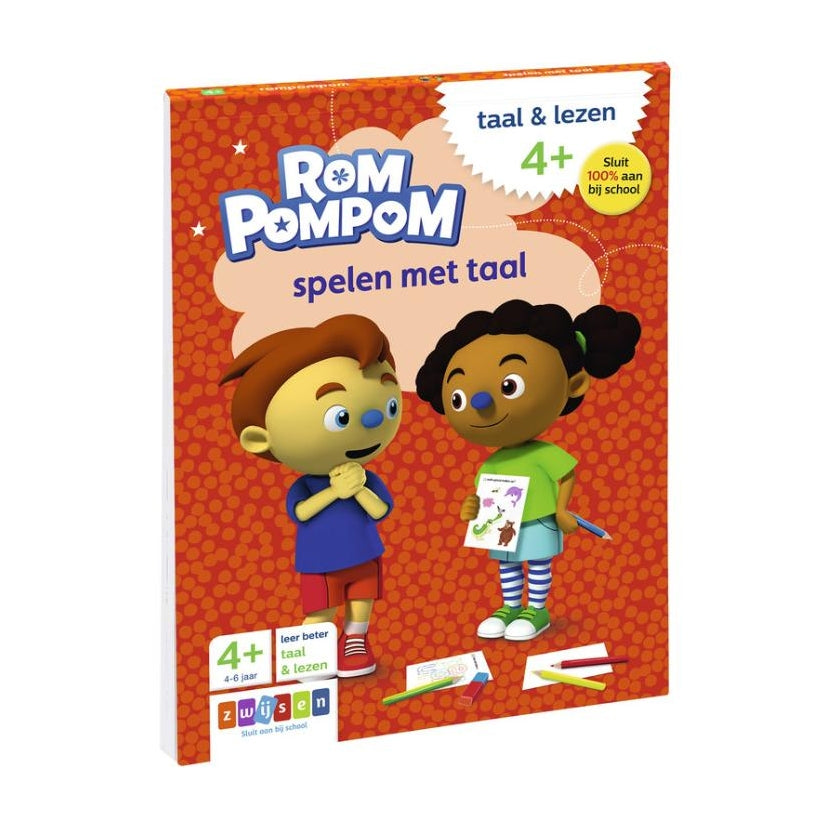 Centraal boekhuis rompompom spelen met taal