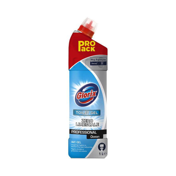 Glorix wc-geeli Professional Ocean (12x1 litraa)