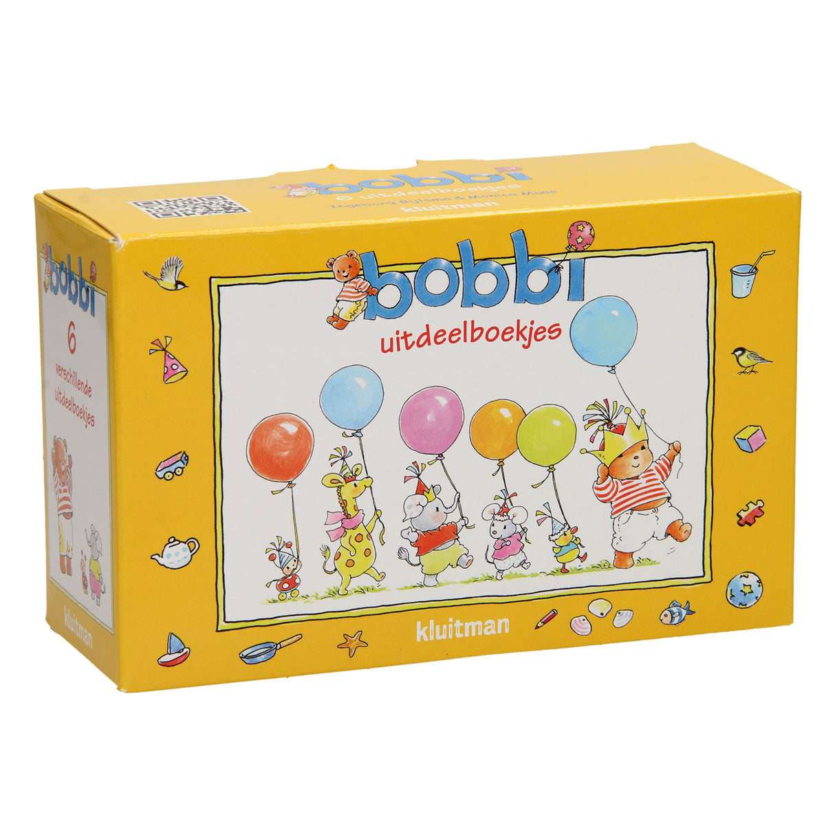 Editore Kluitman Bobbi Handdeelboekjes, 12st.