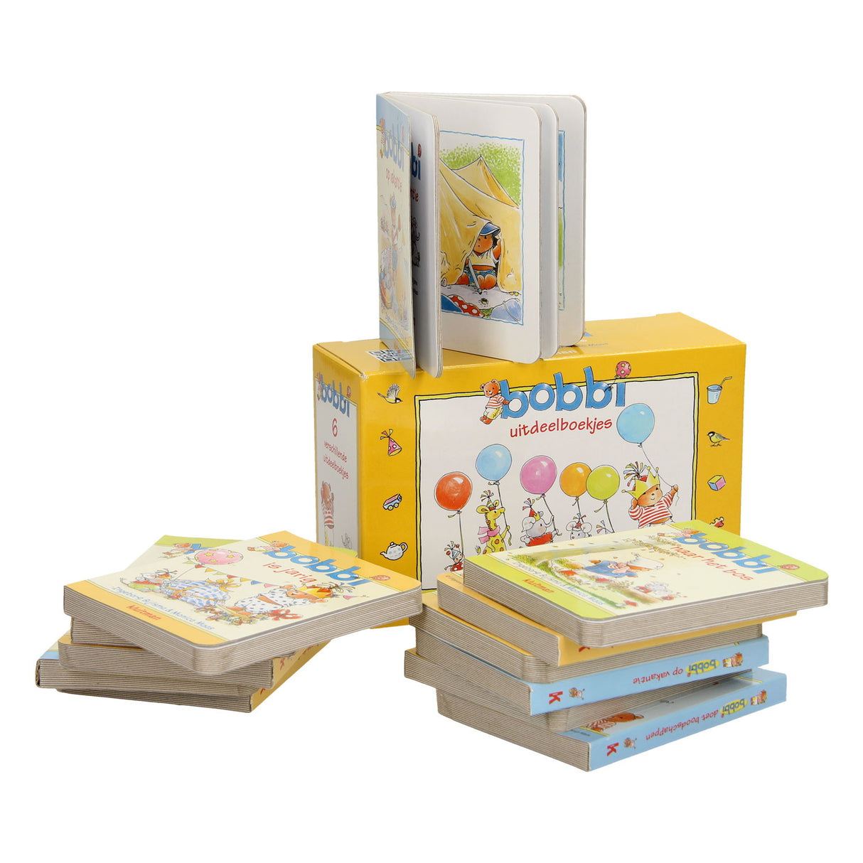 Editore Kluitman Bobbi Handdeelboekjes, 12st.