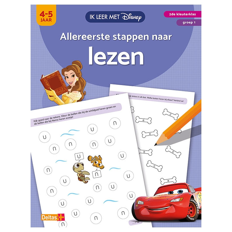 Deltas I learn with very first steps to reading (4-5 y.)