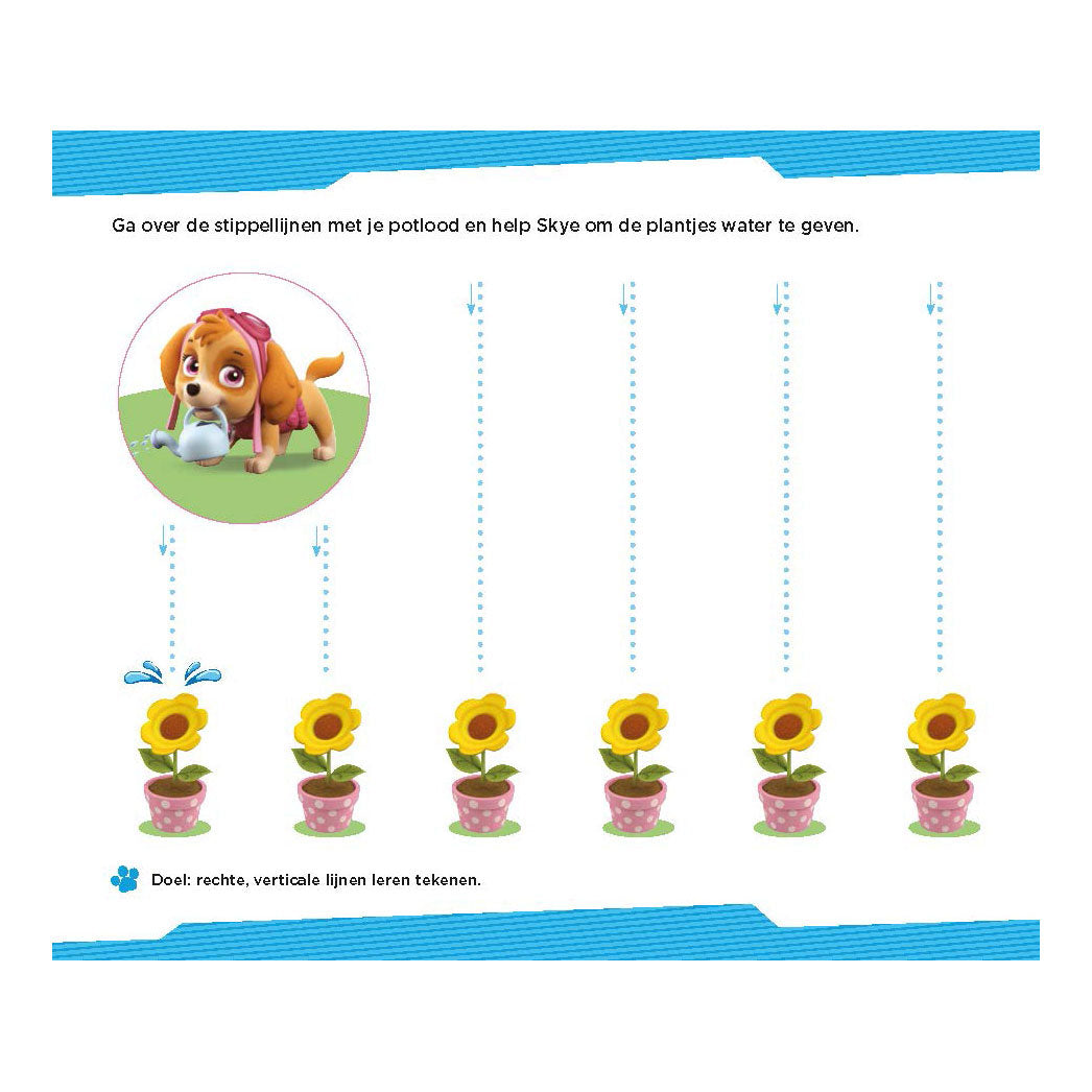 Deltas Paw Patrol - First writing games (3-4 years)