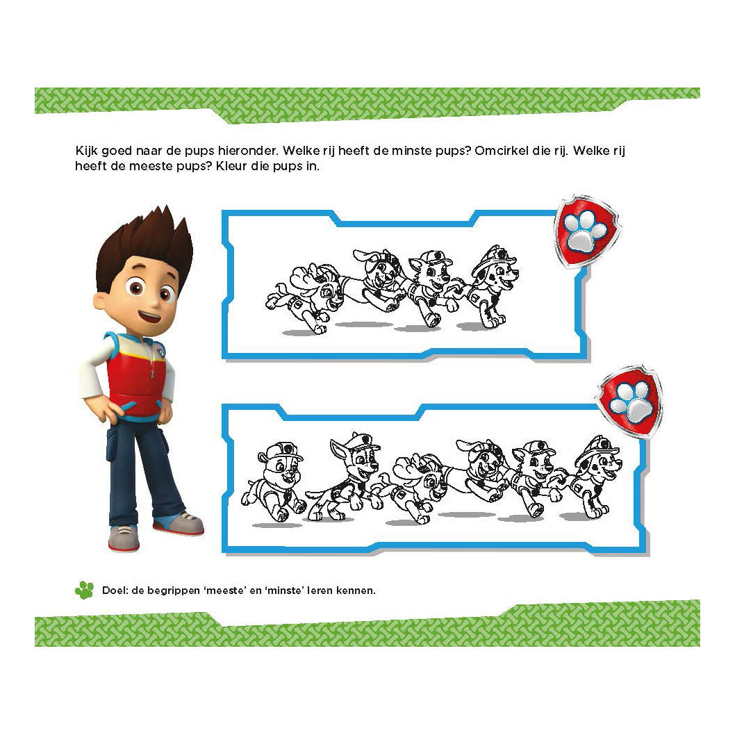 Paw Patrol - First counting games (3-4 years)