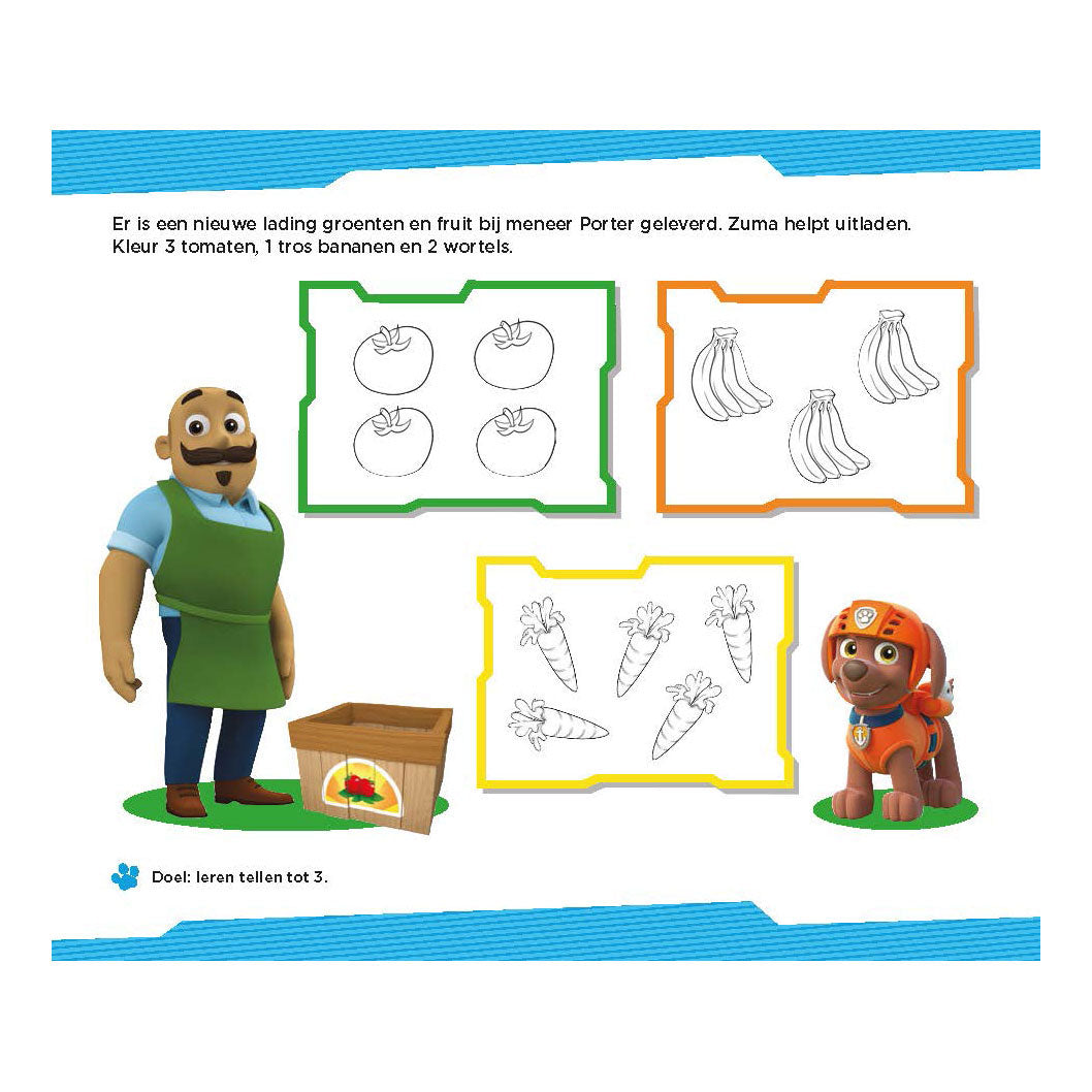 PAW PATROL - First Counting Games (3-4 ans)