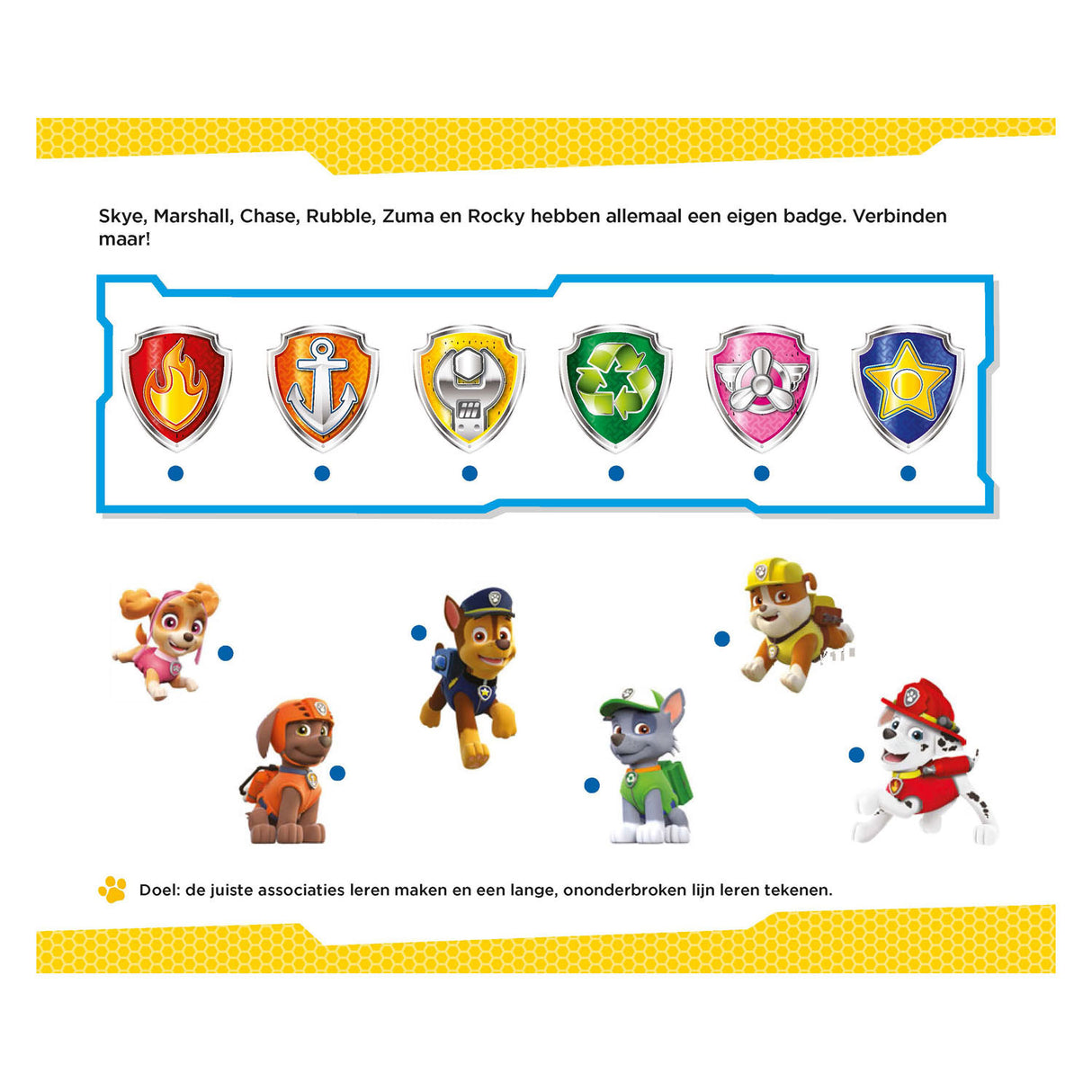 Deltas Paw Patrull - Spaass Schreifspiller (4-5 Joer)