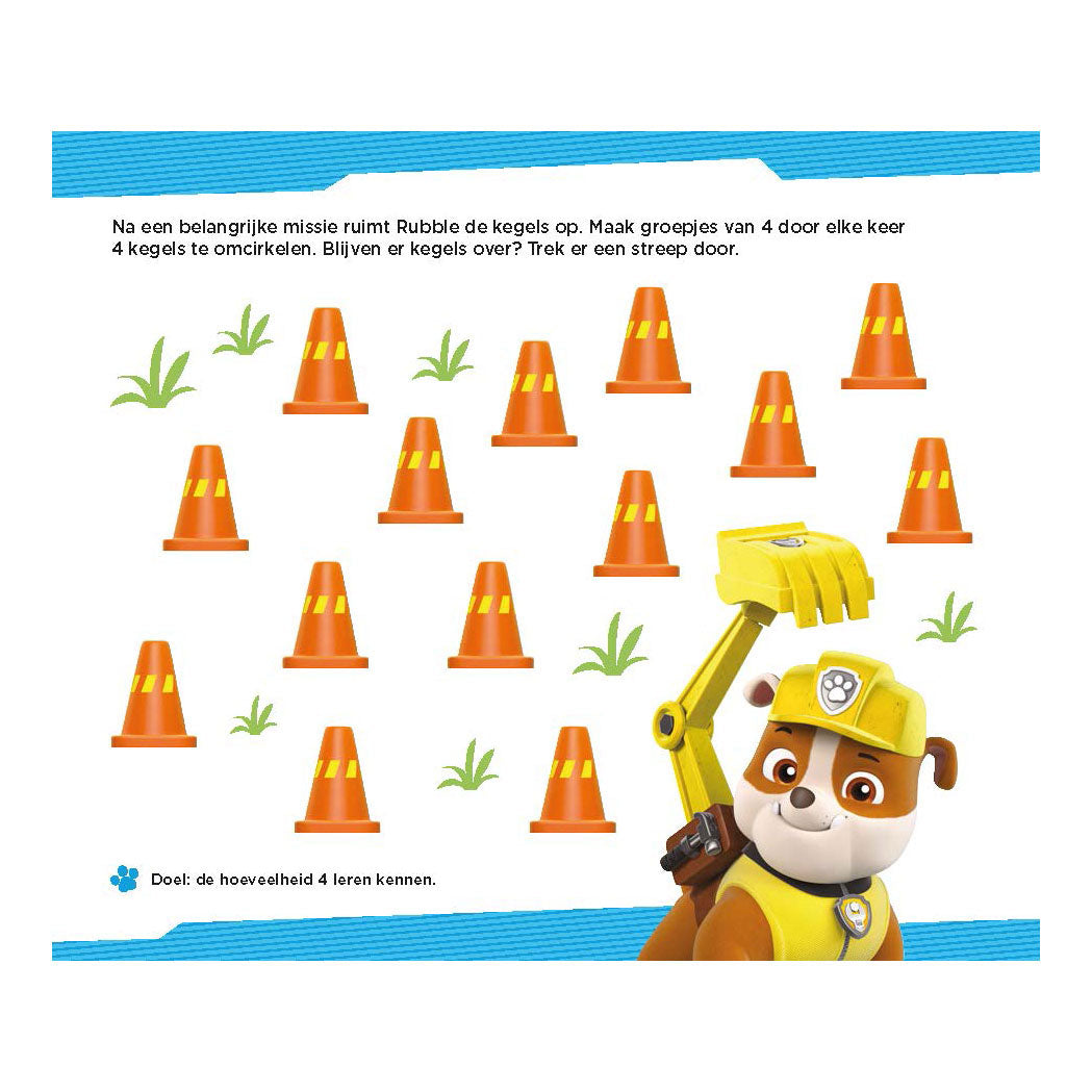 Deltas paw patrol - fun counting games (4-5 years)