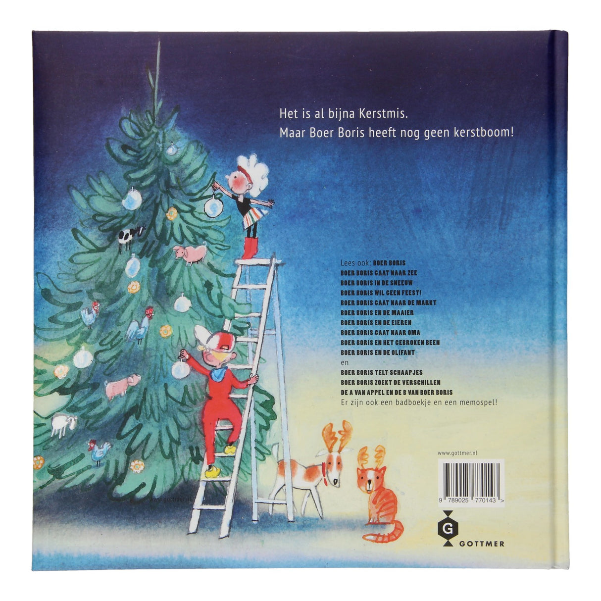 Gottmer uitgevers groep kerstmis met boer boris