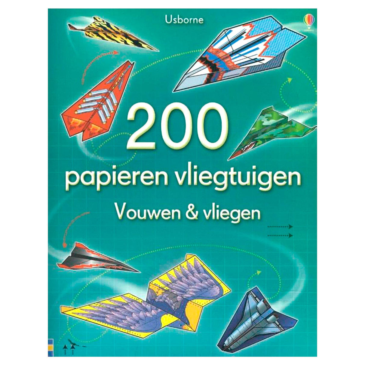 Usborne ausklappen flies - 200 Pabeier Fligeren