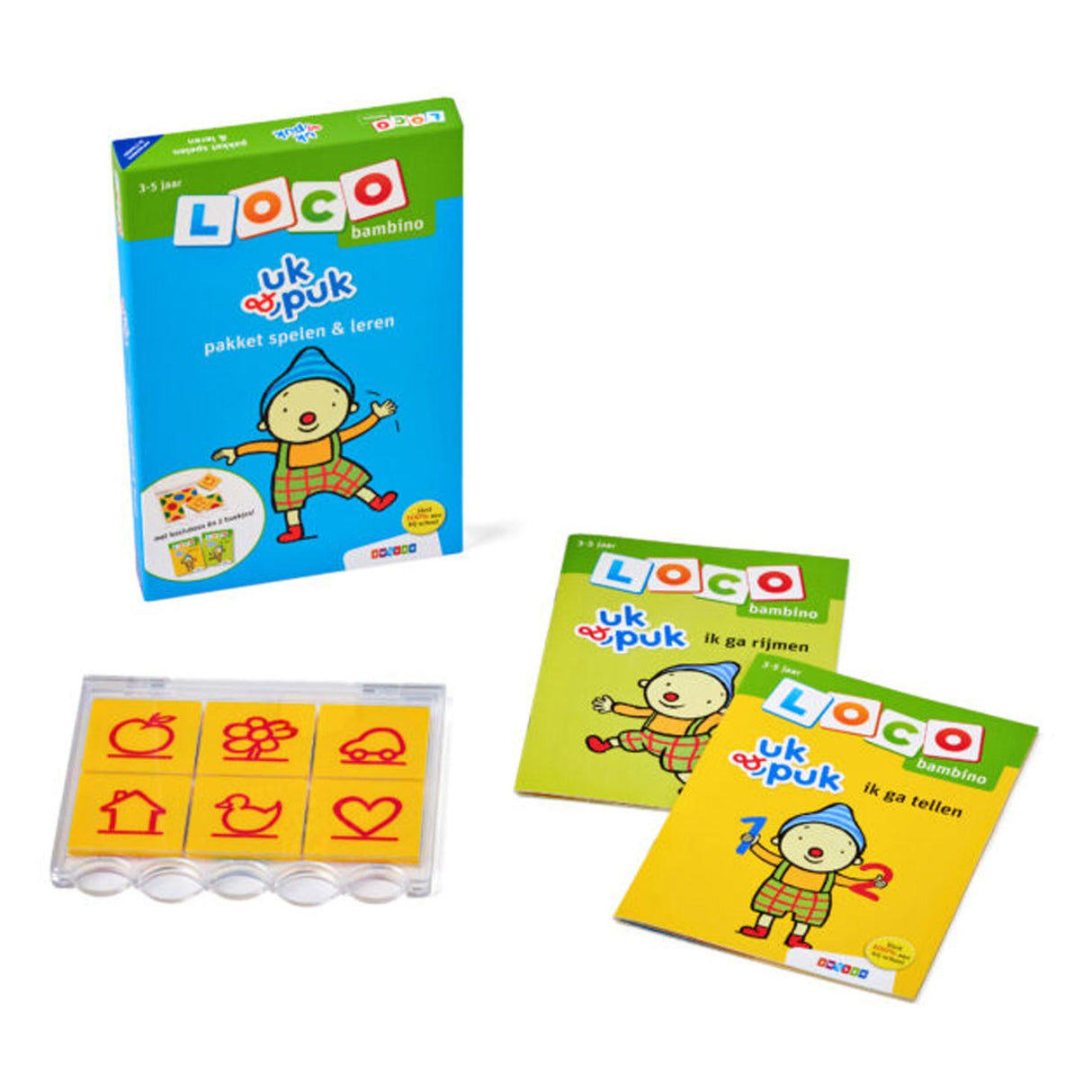 WPG UITGEVER BAMBINO LOCO - Reino Unido Puk Package Playing Learning (3-5 años)