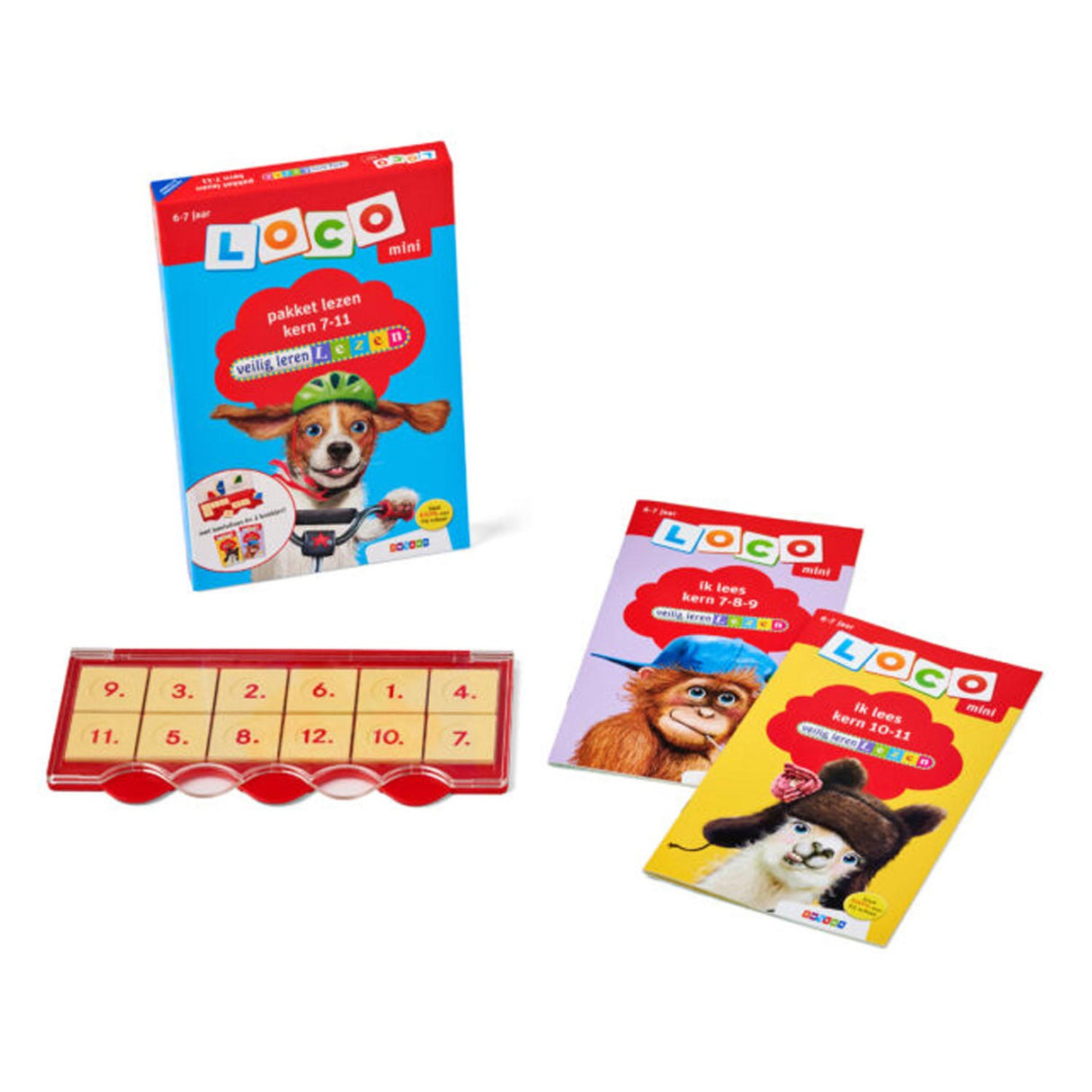 WPG Publishers Mini Loco-Safe Learning Reading Package Kern 7-11 (6-7 år)